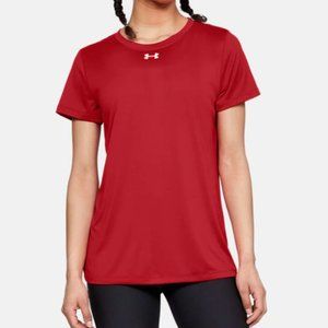 NEW Under Armour Locker T-Shirt Red